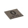 BLOOD TYPE PATCH - 0 POS - RAL 7013 - CLAWGEAR