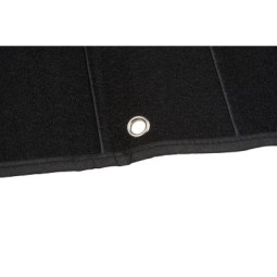 VELCRO PATCH DISPLAY PANEL - BLACK 70 X 100 CM