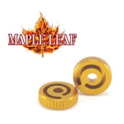 T-Hop Adjustment Wheel for Standard GLOCK MARUI WE Pistols - MAPLE LEAF