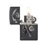 ZIPPO-STYLE LIGHTER + LASER ENGRAVING - BLACK