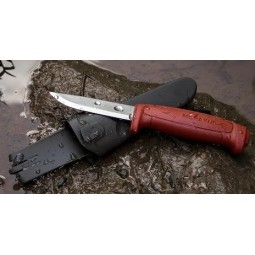 Morakniv®  BASIC 511- CARBON STEEL - RED