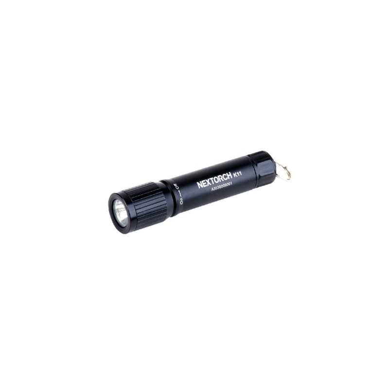 K11 MINI PORTABLE FLASHLIGHT - BLACK - 100 LUMENS - NEXTORCH