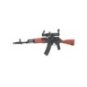 Slitta laterale RIS stile Midwest  porta mirino per SHINA serie AK - M-etal