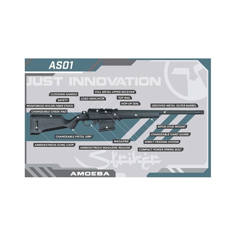 Fucile a molla M700 STRIKER 1  - Amoeba - Ares