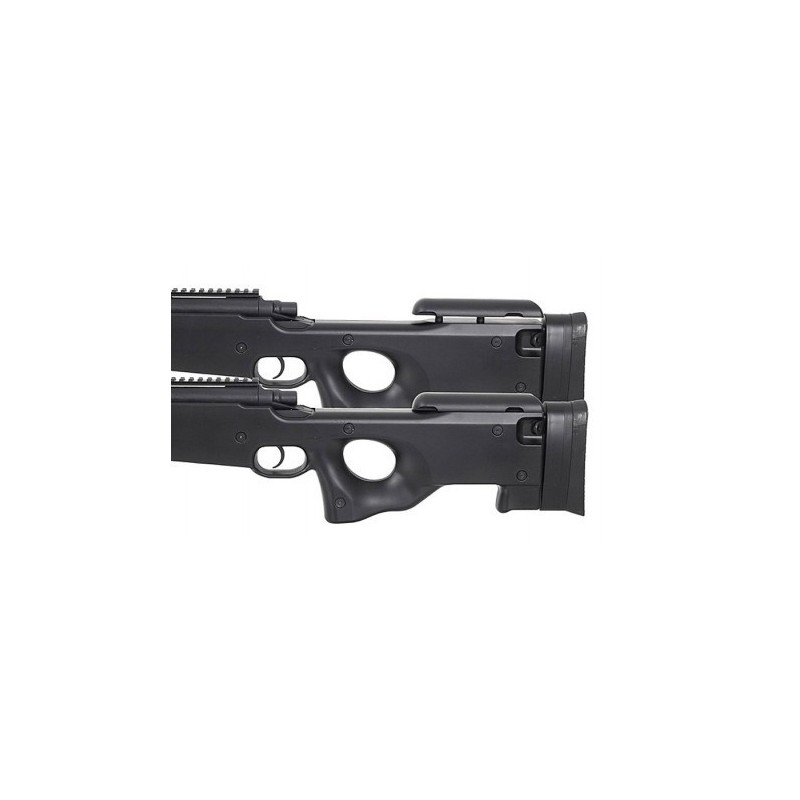 Fucile a molla L96 con OTTICA e BIPIEDE - MB01 - WELL