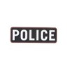 PATCH PVC POLICE - BLACK / WHITE - EMERSON 
