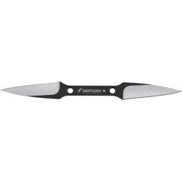 SET OF 3 ZULU THROWING KNIVES - BLACK - DEFCON 5