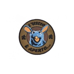 EMBROIDERED PATCH - DOOR IS OPEN - LA PATCHERIA