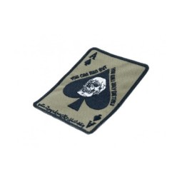 EMBROIDERED PATCH - YOU CAN RUN BUT YOU'LL ONLY DIE TIRED - LA PATCHERIA