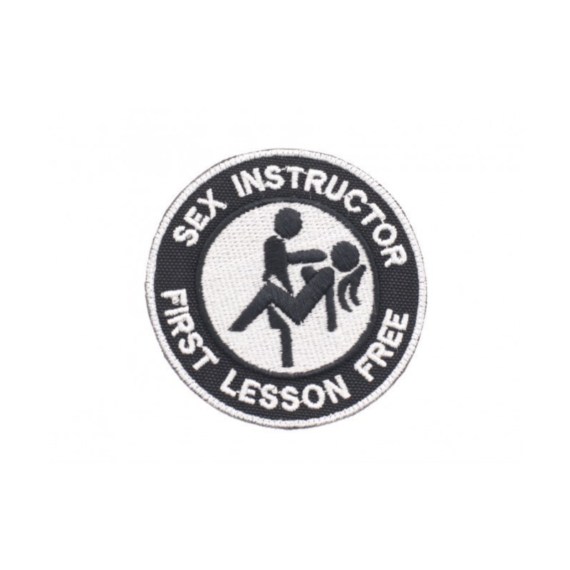 PATCH RICAMATA SEX INSTRUCTOR - LA PATCHERIA 