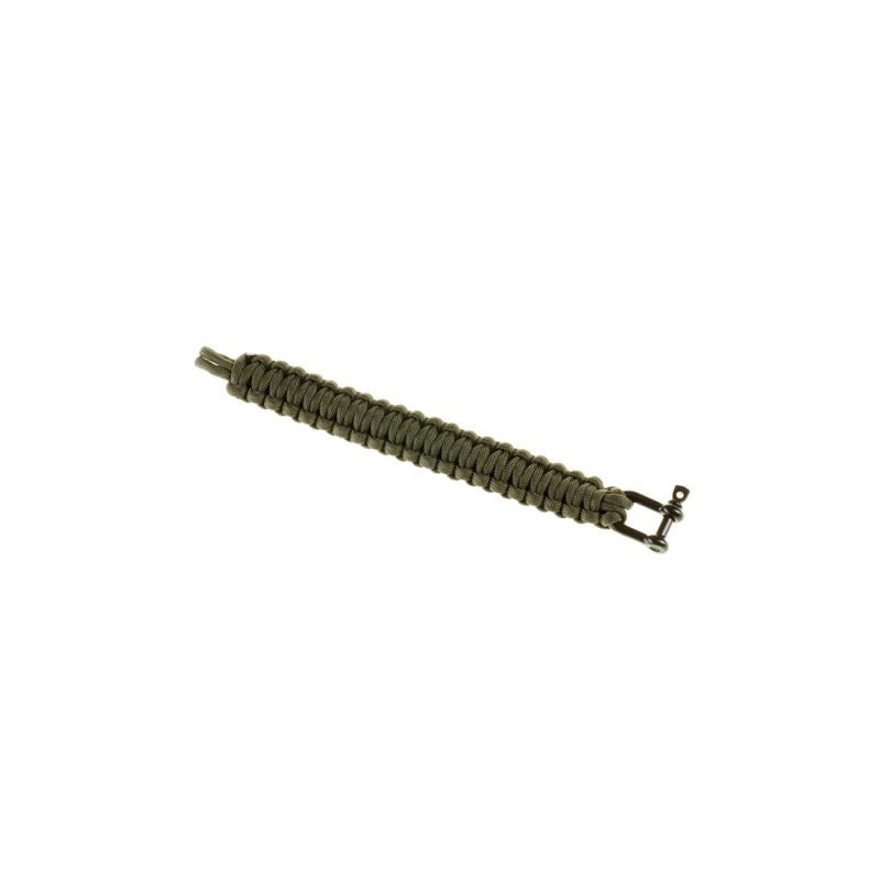 PARACORD BRACELET WITH METAL CLOSURE - ONE SIZE - INVADER GEAR