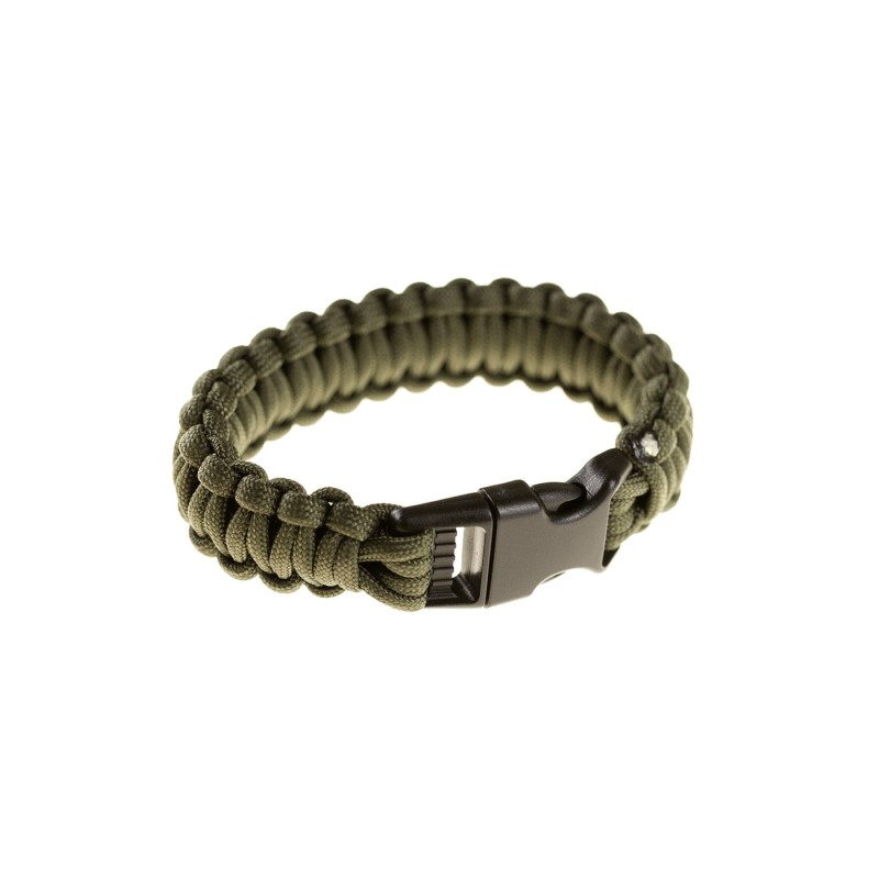 PARACORD BRACELET WITH ABS CLOSURE - ONE SIZE - INVADER GEAR