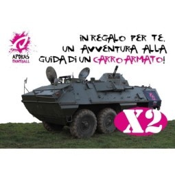 Guida su Anfibio della guerra fredda- 2 PERSONE - APOKAS 
