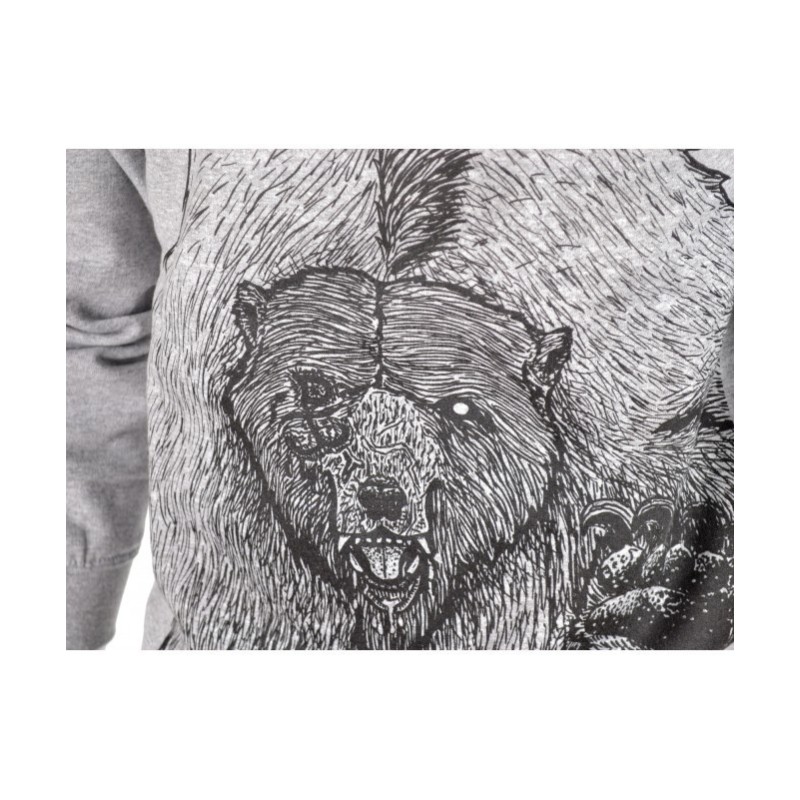 GROM SWEATSHIRT - HEATHER GREY - LA PATCHERIA