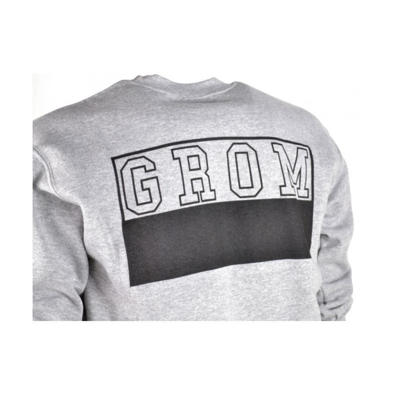 GROM SWEATSHIRT - HEATHER GREY - LA PATCHERIA