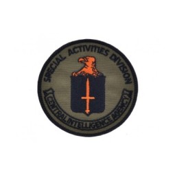 PATCH RICAMATA - CIA SPECIAL ACTIVITIES DIVISION - OD - LA PATCHERIA