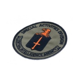 PATCH RICAMATA - CIA SPECIAL ACTIVITIES DIVISION - OD - LA PATCHERIA