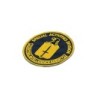 PATCH RICAMATA - CIA SPECIAL ACTIVITIES DIVISION - BLACK - LA PATCHERIA