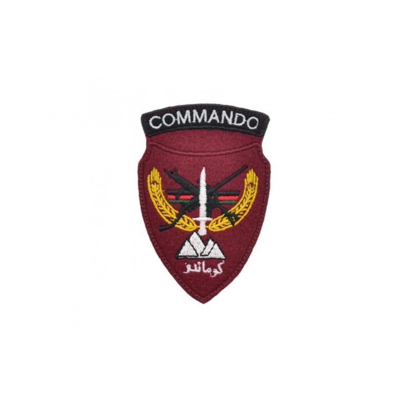 EMBROIDERED PATCH - ANA COMMANDO - RED - LA PATCHERIA