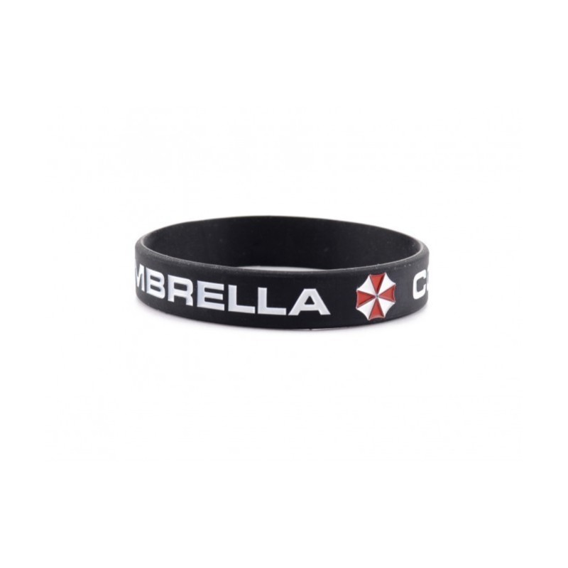 RESIDENT EVIL UMBRELLA CORPORATION PVC WRISTBAND - LA PATCHERIA