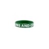 PVC WRISTBAND I LOVE GUNS AND COFFEE - LA PATCHERIA