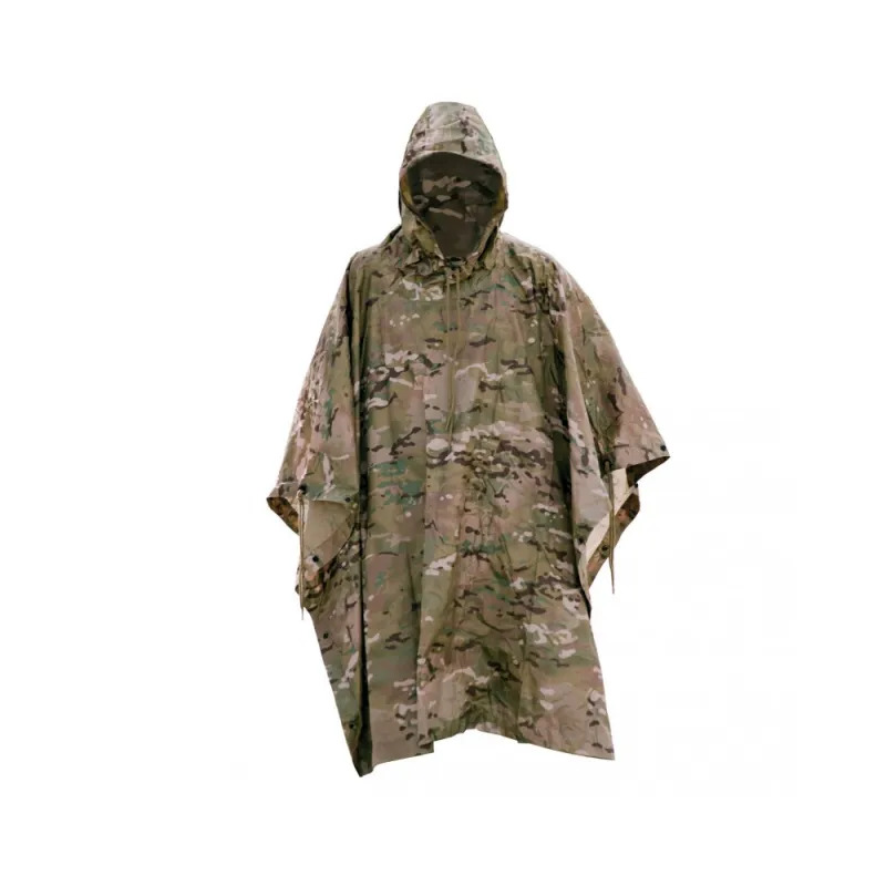 Multicam Waterproof Poncho - MIL-TEC