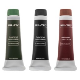 TRUCCHI MIMETICI ASSORTITI - NERO/VERDE/MARRONE - MIL-TEC 