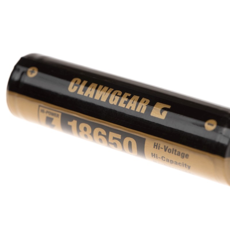 18650 LI-ION RECHARGEABLE Battery - 3600mAh 3.7v - CLAWGEAR