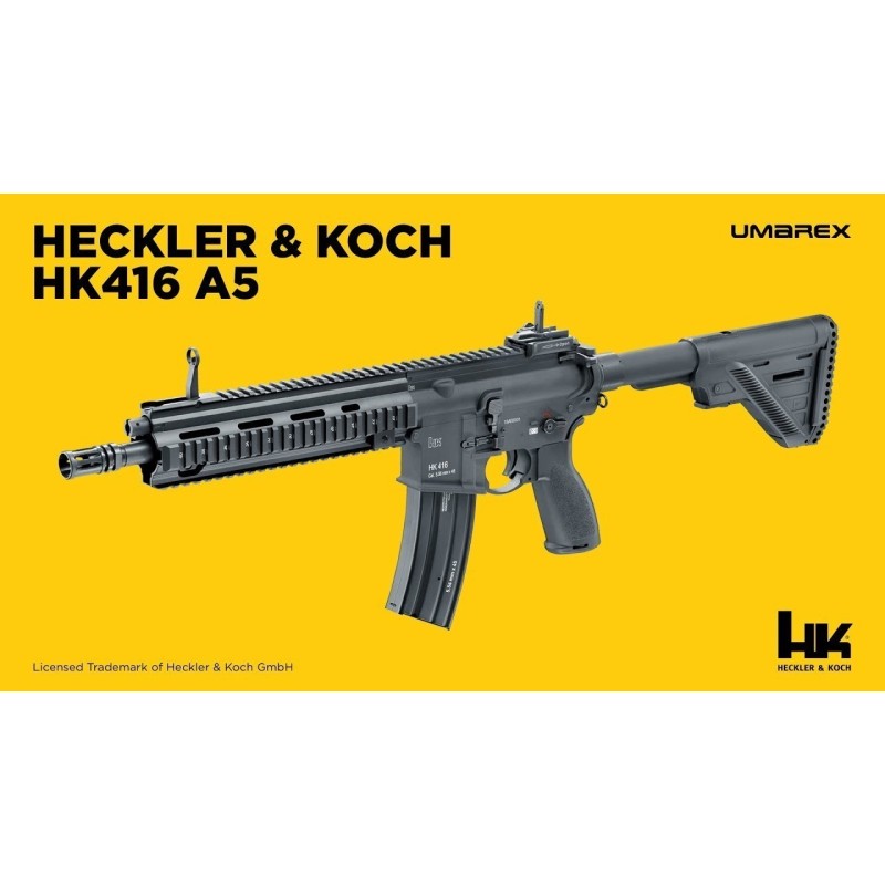 AEG Rifle HK416 A5 HECKLER & KOCH v2 - UMAREX-VFC
