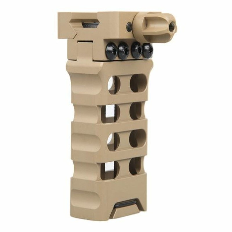 Aluminum Vertical Grip with 18650 Battery Compartment - M-ETAL