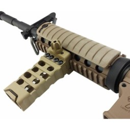 Aluminum Vertical Grip with 18650 Battery Compartment - M-ETAL