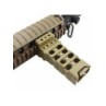 Aluminum Vertical Grip with 18650 Battery Compartment - M-ETAL
