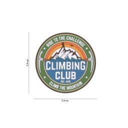 CLIMBING CLUB PATCH - PVC