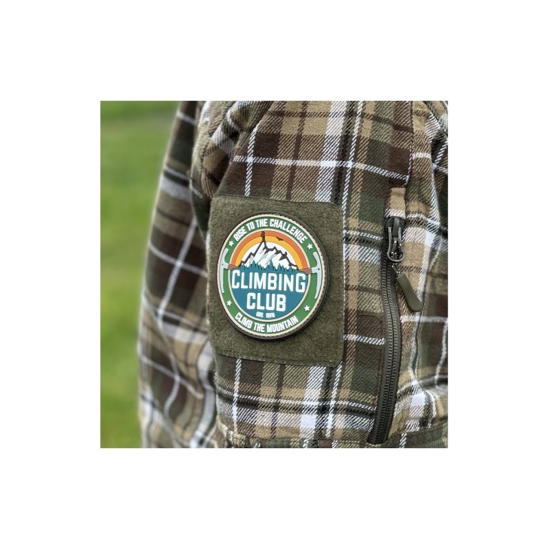 CLIMBING CLUB PATCH - PVC