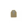 PATCH STRIKE FACE HANDLE WITH CARE - PVC - COYOTE