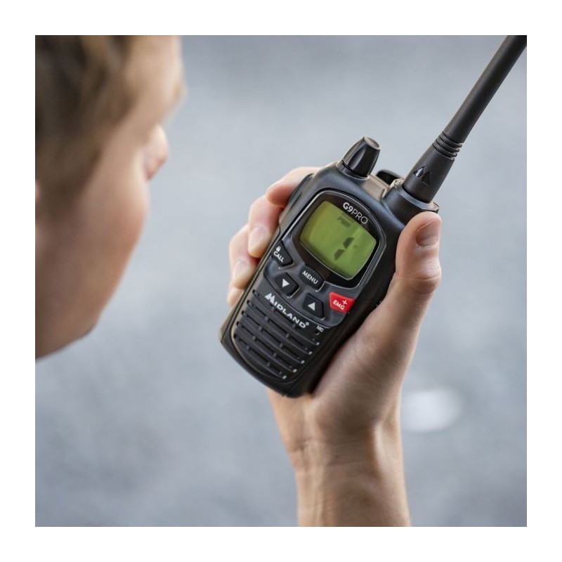 RADIO G9 Pro - BLACK - MIDLAND