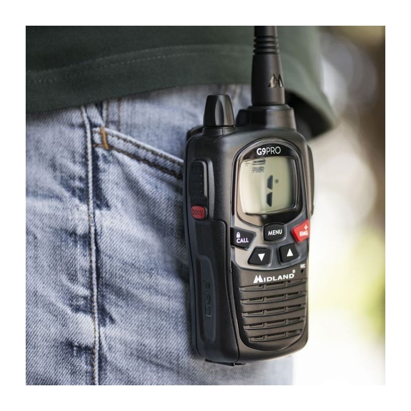 RADIO G9 Pro - BLACK - MIDLAND