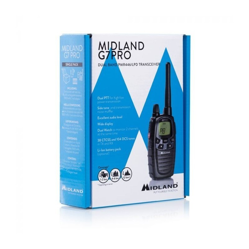 Midland G7 PRO - BLACK - MIDLAND