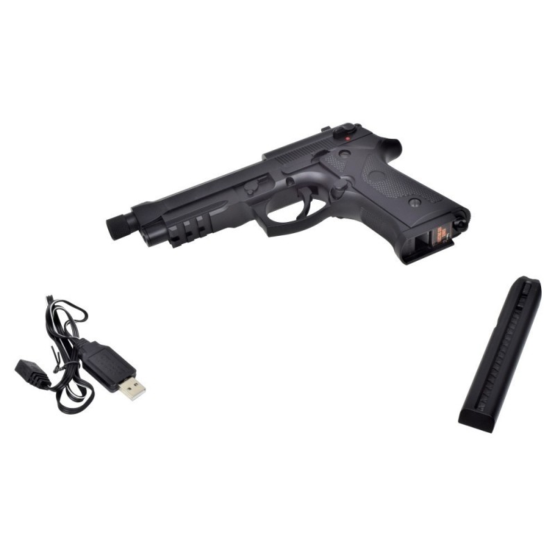PISTOLA ELETTRICA CM132 VERSIONE MOSFET - BLACK - CYMA
