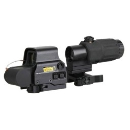 XPS Hybrid Holographic Style Red Dot Sight and 3x MAGNIFIER - B. D.