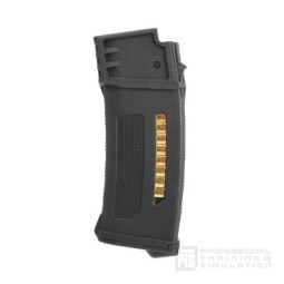 CARICATORE MONOFILARE ENHANCED POLYMER 120RDS PER G36 - BLACK -PTS