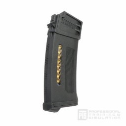 CARICATORE MONOFILARE ENHANCED POLYMER 120RDS PER G36 - BLACK -PTS