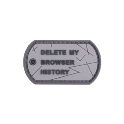 PATCH PVC - BROWSER HISTORY DOG TAG