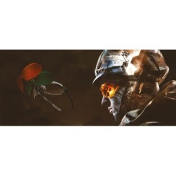 5X1 GLASSES METAL/BLACK FRAME - UNIVET BALLISTIC