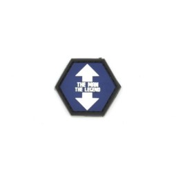 PVC PATCH - THE MAN THE LEGEND - JTG