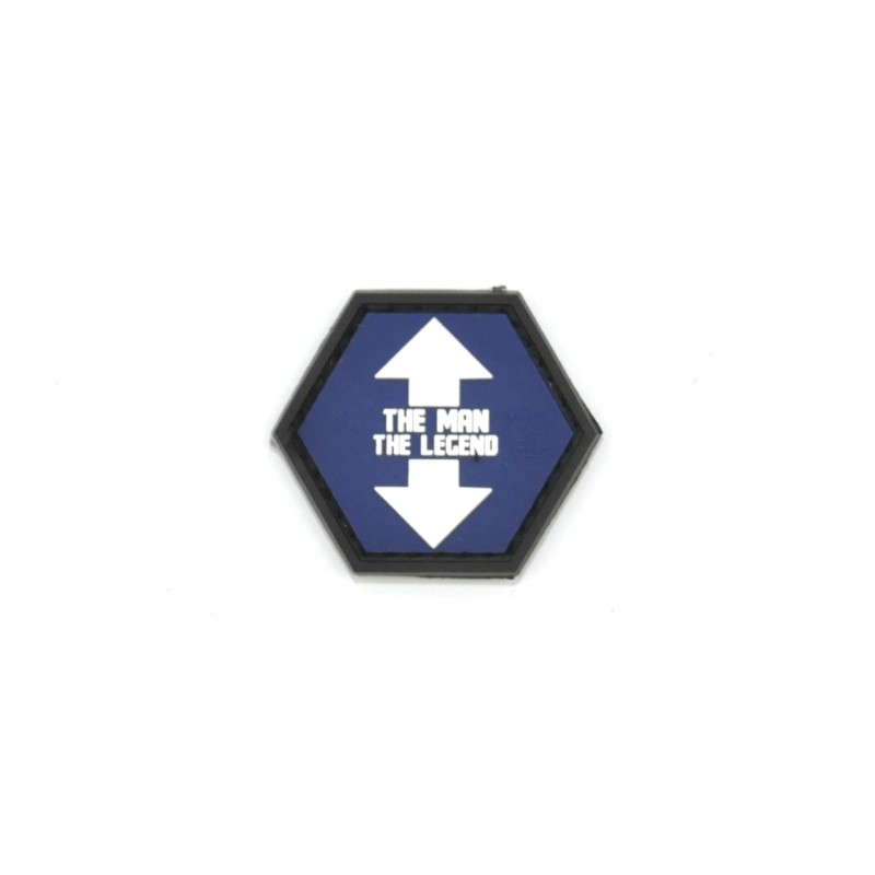 PVC PATCH - THE MAN THE LEGEND - JTG