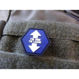 PVC PATCH - THE MAN THE LEGEND - JTG