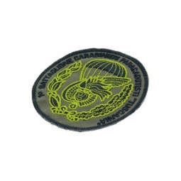 EMBROIDERED PATCH FIRST PARATROOPER CARABINIERI BATTALION TUSCANIA - LA PATCHERIA