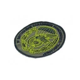 PATCH RICAMATA PRIMO BATTAGLIONE CARABINIERI PARACADUTISTI TUSCANIA - LA PATCHERIA 
