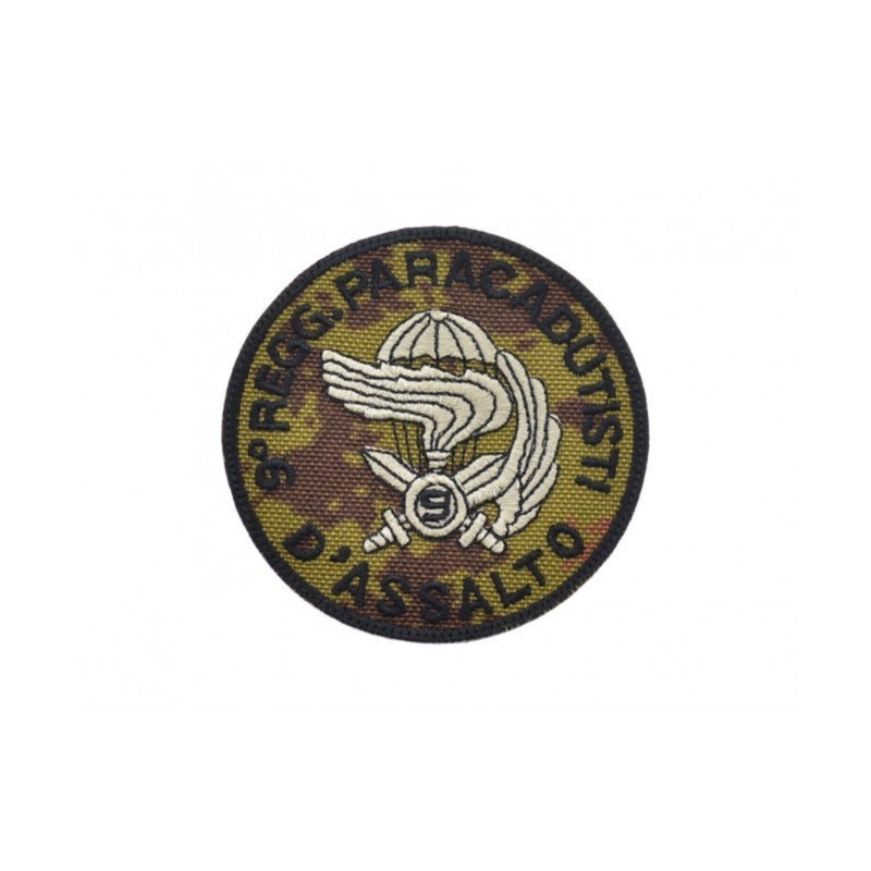 PATCH RICAMATA NONO REGGIMENTO PARACADUTISTI ASSALTO - LA PATCHERIA